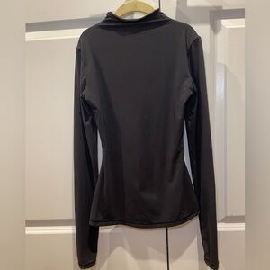Skims Fits Everybody Turtleneck Top Onyx Sz XS NWOT